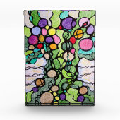 Levensboom Moderne Kunst Fotoblokken (Voorkant)