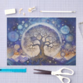 Levensboom, Moeder Natuur Hemelthema Tissuepapier (Craft)