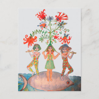 Levensboom Motief Briefkaart