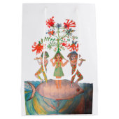 Levensboom Motief Medium Cadeauzakje (Achterkant)