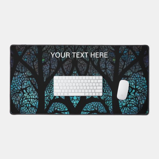 Levensboom - Mystic Forest Mozaïek Bureaumat (Keyboard & Muis)