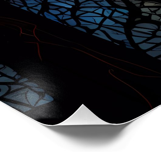 Levensboom - Mystic Forest Mozaïek Perfect Poster (Hoek)