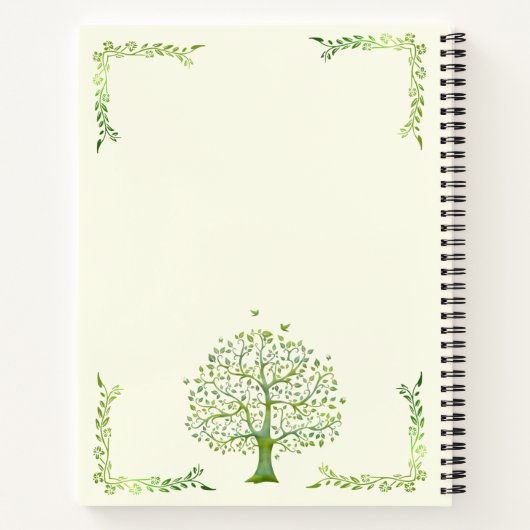 Levensboom Notitieboek (Achterkant)