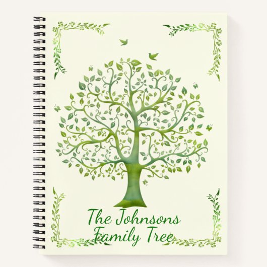 Levensboom Notitieboek (Voorkant)