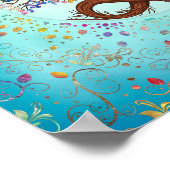 Levensboom - oneindigheid poster (Hoek)