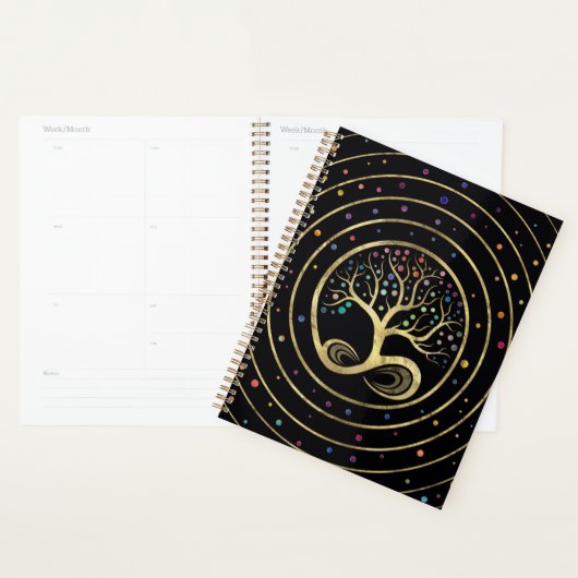 Levensboom - oneindigheid spiraal planner (Display)