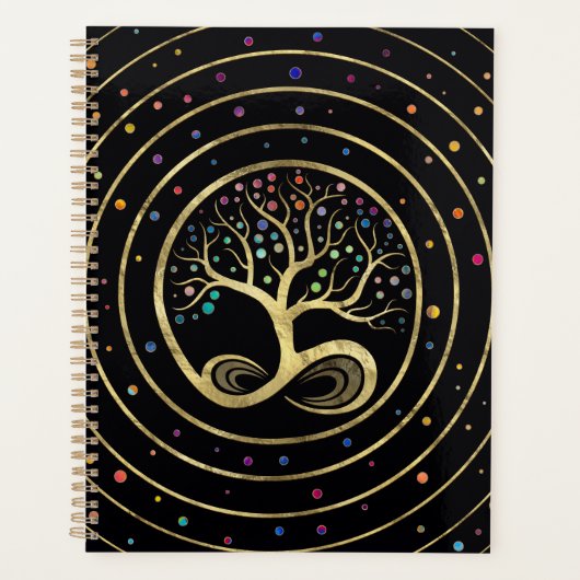 Levensboom - oneindigheid spiraal planner (Voorkant)