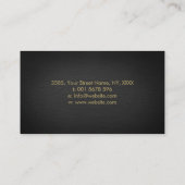 Levensboom - oneindigheid spiraal visitekaartje (Achterkant)