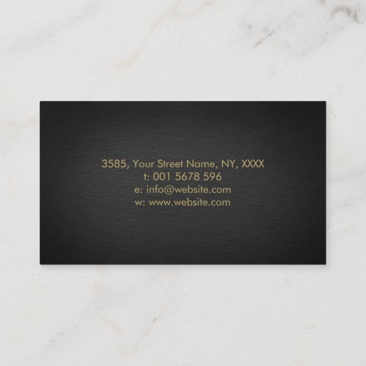 Levensboom - oneindigheid spiraal visitekaartje (Achterkant)