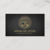 Levensboom - oneindigheid spiraal visitekaartje (Voorkant)