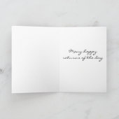 Levensboom op verjaardag kaart (Binnen)