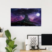 levensboom poster (Thuiskantoor)