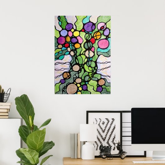 Levensboom Poster (Thuiskantoor)