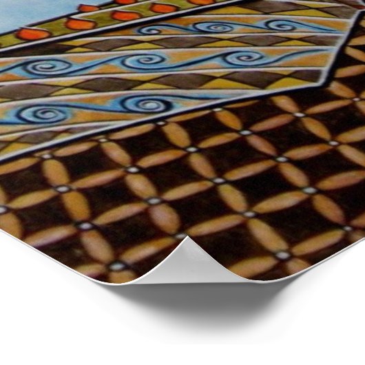 Levensboom Poster (Hoek)