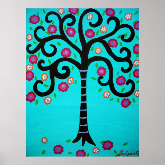 Levensboom Poster (Voorkant)