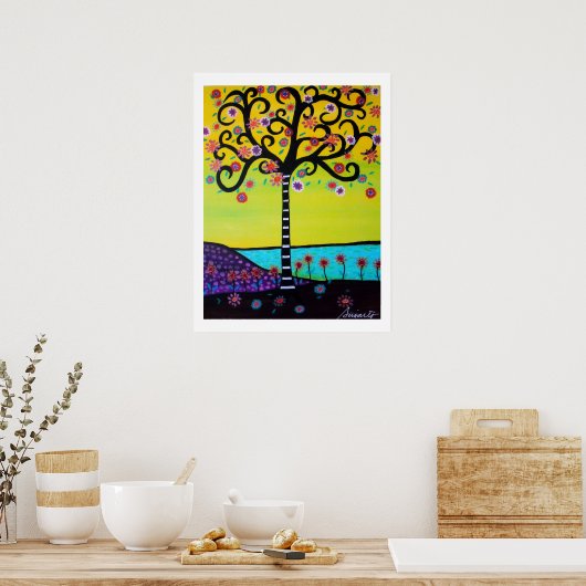 Levensboom Poster (Keuken)
