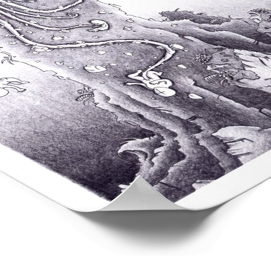 Levensboom Poster (Hoek)