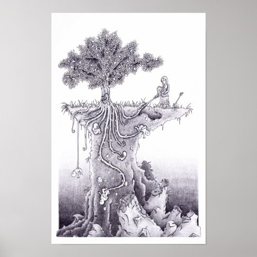 Levensboom Poster (Voorkant)