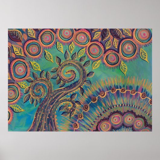 levensboom poster (Voorkant)