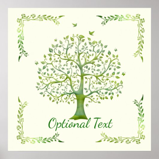 Levensboom Poster (Voorkant)