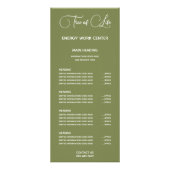 Levensboom Reclamekaart (Voorkant)