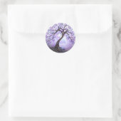 Levensboom Rev 2. Ronde Sticker (Tas)