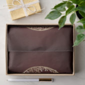 Levensboom robuuste donkerrode celtische bruiloft tissuepapier (Geschenk)