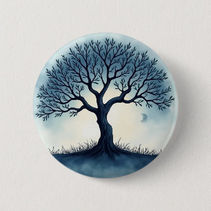 Levensboom Ronde Button 5,7 Cm