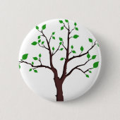 Levensboom Ronde Button 5,7 Cm (Voorkant)