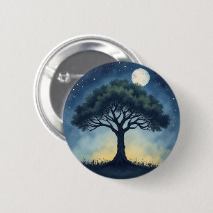 Levensboom Ronde Button 5,7 Cm