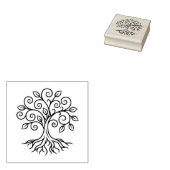 Levensboom Rubberstempel (Gestempeld)