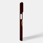 Levensboom Rustiek Donkerrood Keltisch Case-Mate iPhone Case (Achterkant / Rechts)