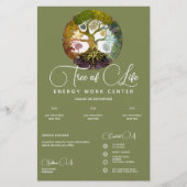 Levensboom | Seizoenen Flyer (Voorkant)