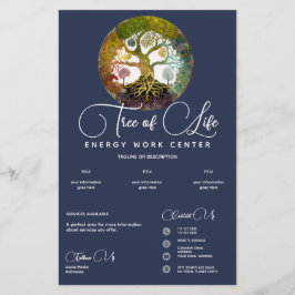 Levensboom | Seizoenen Flyer