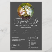 Levensboom | Seizoenen Flyer (Voorkant)