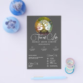 Levensboom | Seizoenen Flyer (Enkel)