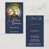 Levensboom | Seizoenen Visitekaartje (Voorkant / Achterkant)