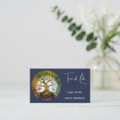 Levensboom | Seizoenen Visitekaartje (Staand voorkant)