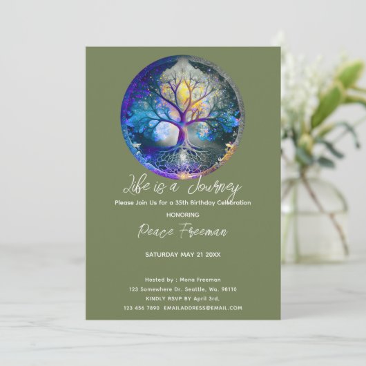 Levensboom | Selderfgoed Kaart (Staand voorkant)