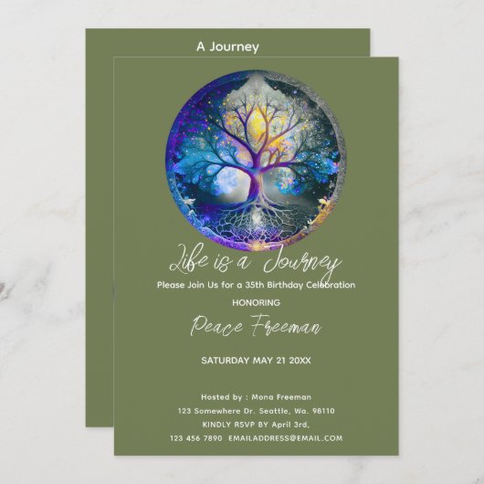 Levensboom | Selderfgoed Kaart (Voorkant / Achterkant)