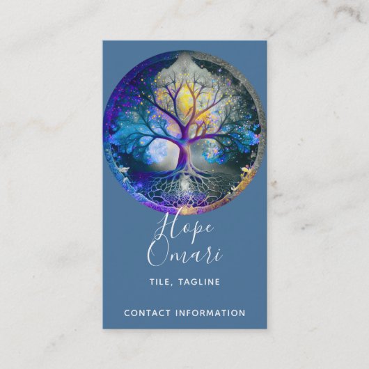 Levensboom | Selderfgoed Visitekaartje (Voorkant)