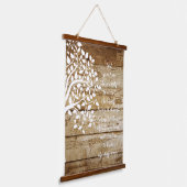 Levensboom sereniteitsgebed hangend wandkleed (Gebogen)