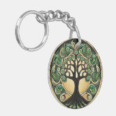 Levensboom Sleutelhanger (Voorkant Links)