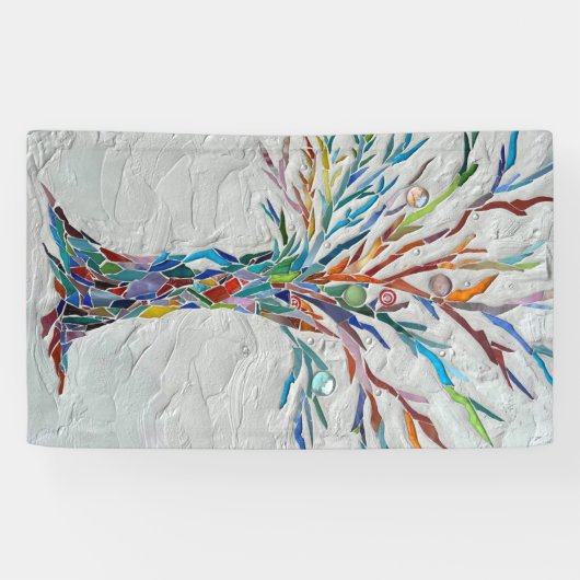 Levensboom Spandoek (Horizontaal)