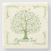 Levensboom Stenen Onderzetter (Voorkant)