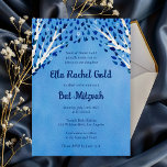 Levensboom Sterren Waterverf Bat Bar Mitswa Kaart<br><div class="desc">Perfecte kaart om een bat mitswa, bar mitswa of andere Joodse viering aan te kondigen! Met de hand gemaakte kunst voor jou! VOLLEDIG ! Klik hierboven op "Personaliseren" om de tekst te bewerken. Klik op "bewerken met het ontwerpgereedschap" om de lettertypen, kleuren en plaatsingen aan te passen en om het...</div>