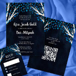 Levensboom Sterren Waterverf Bat Bar Mitswa RSVP Kaartje<br><div class="desc">Perfecte reactiekaart voor een bat mitswa, bar mitswa of andere Joodse viering! Met de hand gemaakte kunst voor jou! VOLLEDIG ! Klik hierboven op "Personaliseren" om de tekst te bewerken. Klik op "bewerken met het ontwerpgereedschap" om de lettertypen, kleuren en plaatsingen, de grootte van de vakken aan te passen, uw...</div>