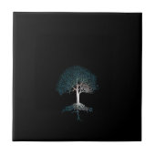 Levensboom, stille nacht tegeltje (Voorkant)