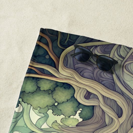 Levensboom Strandlaken (In situ)