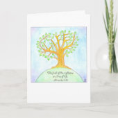 Levensboom Sympathy Card Kaart (Voorkant)